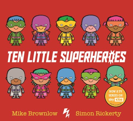 Ten Little Superheroes