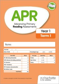 Advancing Primary Reading Assessments, Year 1 Term 1, 10pk