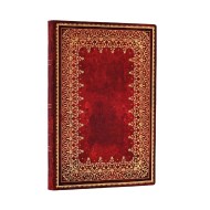 Foiled (Old Leather Collection) Mini Lined Softcover Flexi Journal (Elastic Band Closure)