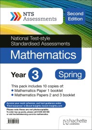 NTS Mathematics (Second Edition) Year 3, Spring PK10 (National Test-style Standardised Assessments)