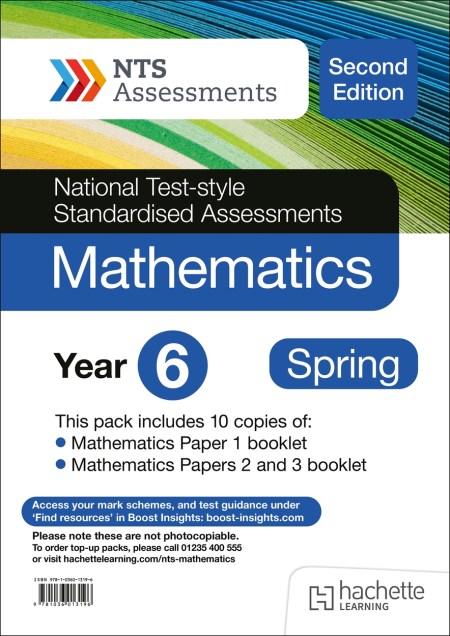 NTS Mathematics (Second Edition) Year 6, Spring PK10 (National Test-style Standardised Assessments)