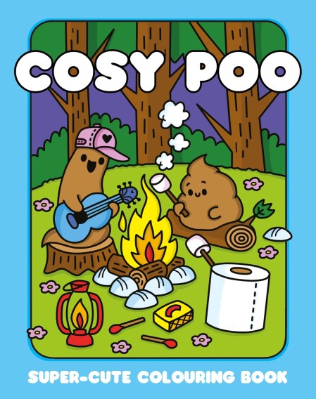 Cosy Poo: A Super Cute Colouring Book
