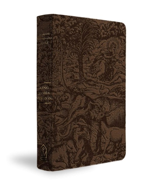 KJV Majestic Illuminated Bible (Brown LeatherLuxe)