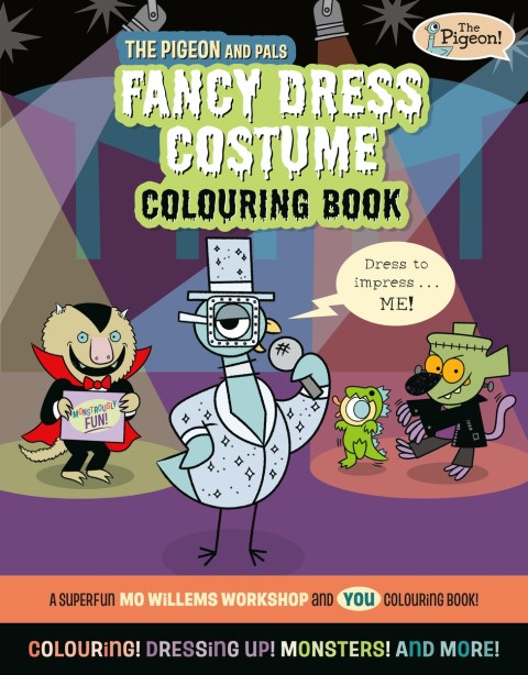 The Pigeon and Pals Costume Party Colouring Book