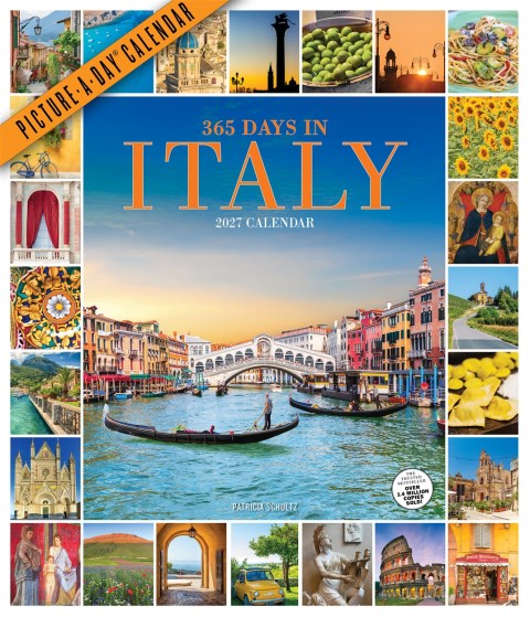 365 Days in Italy Picture-A-Day® Wall Calendar 2027