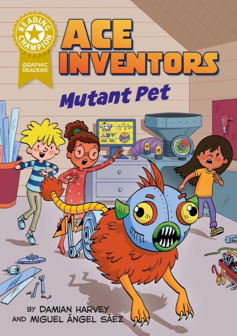 Reading Champion: Graphics: Ace Inventors Inc: Mutant Pet