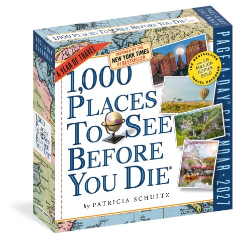 1,000 Places to See Before You Die Page-A-Day® Calendar 2027
