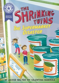 Reading Champion: Graphics: The Shrinking Twins: Supermarket Disaster